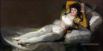 Francisco Goya œuvres - La vêtue Maja Francisco de Goya